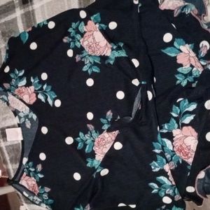 2 piece short nightie set